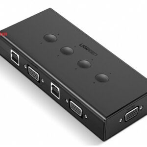 Bộ KVM Switch 4 máy tính dùng chung 1 màn hình Ugreen 50280 chính hãng