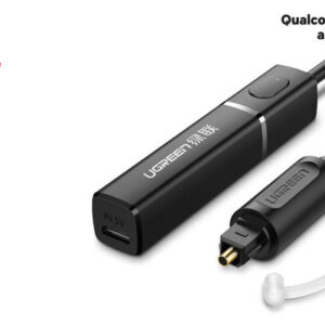 Bộ phát bluetooth 4.2 hỗ trợ APTX chính hãng Ugreen 50213 chuẩn Quang ( Optical )