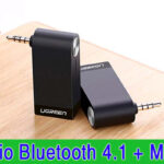 Bộ thu âm thanh không dây Bluetooth 4.1 có Micro Ugreen 30348 chính hãng