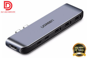 Cáp chuyển đa năng USB Type C to HDMI, USB 3.0, hỗ trợ sạc PD Ugreen 50963 chính hãng