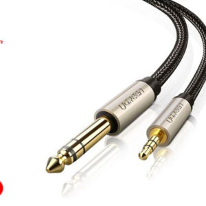 Cáp chuyển đổi âm thanh 3.5mm sang 6.5mm dài 1.5M chính hãng Ugreen 40803
