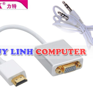 Cáp chuyển đổi HDMI to VGA + Audio Z-Tek ZY033 chính hãng