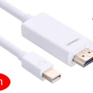 Cáp chuyển Mini Displayport to HDMI 3M Ugreen 10419 (trắng)