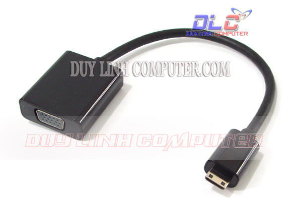 Cáp chuyển Mini HDMI to VGA