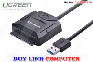 Cáp chuyển USB 3.0 to Sata - Ugreen UG-20231 + Nguồn Phụ