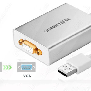 Cáp chuyển USB to VGA cao cấp chính hãng Ugreen 40244