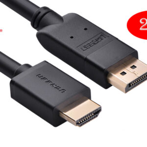 Cáp Displayport to HDMI 2M chính hãng Ugreen 10202 cao cấp