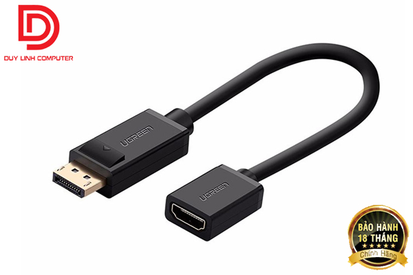 Cáp Displayport to HDMI âm chính hãng Ugreen 20404