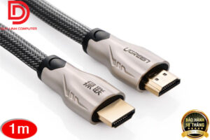 Cáp HDMI 1M bọc lưới, chống nhiễu chính hãng Ugreen 11189