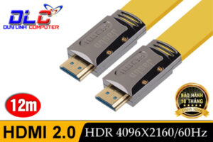 Cáp HDMI 2.0 12m Chính hãng Jasun Hỗ trợ 4K/2K/3D