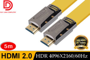 Cáp HDMI 2.0 5m Chính hãng Jasun Hỗ trợ 4K/2K/3D