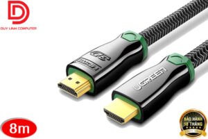 Cáp HDMI 8m Ugreen 10295 chính hãng hỗ trợ 3D 4K x 2K