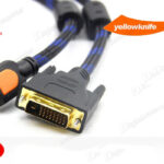 Cáp HDMI to DVI 10m YellowKnife bọc lưới chống nhiễu chính hãng