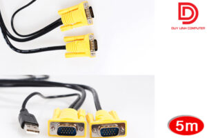 Cáp KVM USB 2.0 MT-VIKI dài 5M cao cấp