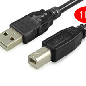 Cáp máy in 10M Ugreen 10374 tích hợp IC khuếch đại