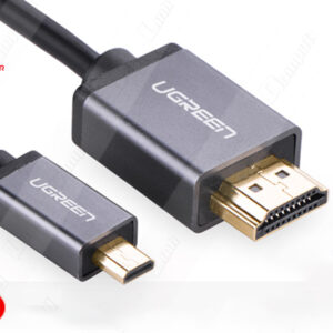 Cáp Micro HDMI to HDMI 3M Đen chính hãng Ugreen 10143
