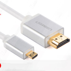 Cáp Micro HDMI to HDMI 3M Trắng chính hãng Ugreen 11145