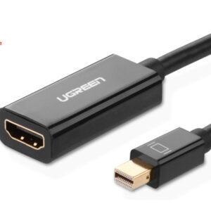 Cáp Mini DisplayPort/ThunderboltTM to HDMI (âm) UGREEN 10461 hỗ trợ 1080P cho Macbook Pro, iMac, Mac