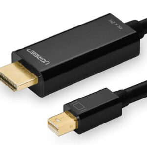 Cáp Mini Displayport to HDMI Ugreen 20848 dài 1,5m hỗ trợ 4K2K chính hãng