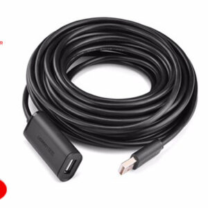 Cáp nối dài USB 2.0 20M mạ vàng, có IC khuếch đại tín hiệu Ugreen 10324