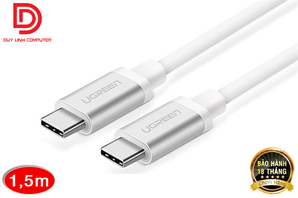 Cáp nối dài USB type C dài 1.5m chính hãng Ugreen 10682
