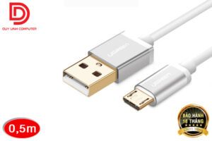 Cáp USB 2.0 to Micro USB dài 0,5M chính hãng Ugreen 10828
