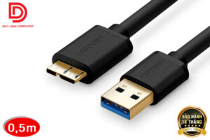 Cáp USB 3.0 0.5M Ugreen 10840 cho HDD 2,5 inch mạ vàng