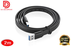 Cáp USB 3.0 dẹt 2 đầu dài 2M chính hãng Ugreen 10805