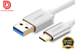 Cáp USB 3.0 sang Type C dài 0.5m Chính hãng Ugreen 30465