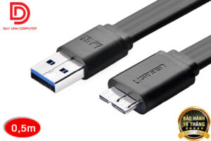 Cáp USB 3.0 to Micro B 0.5M chính hãng Ugreen 10853