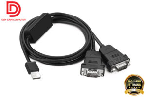 Cáp USB to 2 COM ( RS232 ) chính hãng Ugreen 30769