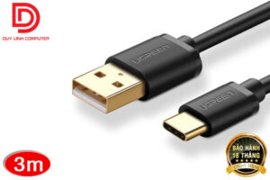 Cáp USB Type C to USB 2.0 dài 3m Ugreen 30162 chính hãng