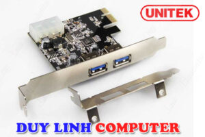 Card PCI-E to USB 3.0 chính hãng Unitek Y-7301