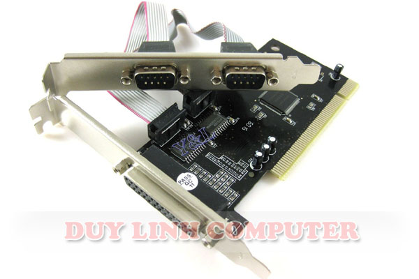Card PCI to RS232 Com + LPT