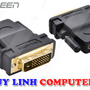 Đầu chuyển đổi DVI (24+1) sang HDMI (âm) Ugreen 20124 chính hãng