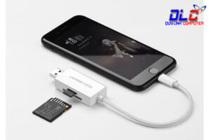 Đầu đọc thẻ nhớ SD/TF cho Iphone, Ipad chuẩn Lightning Ugreen 30612