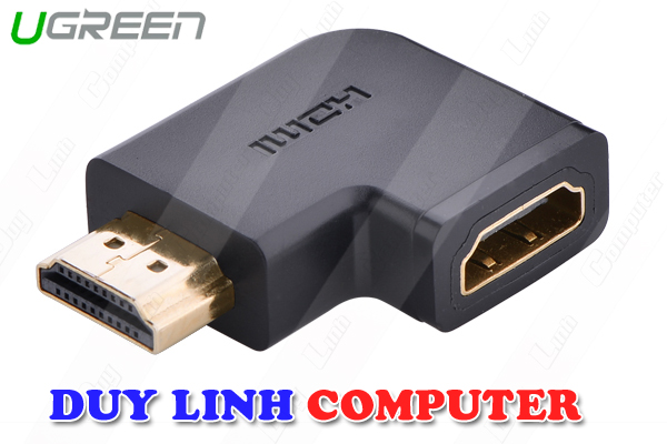 Đầu nối HDMI cao cấp Ugreen 20112 (Bẻ góc phải)