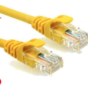 Dây mạng 1M Cat 5e UTP 26AWG CCA Ugreen NW103 UG-11230 (màu vàng)