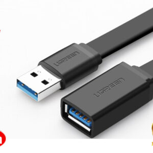 Dây nối dài Usb 3.0 dẹt dài 0,5m Ugreen 30128 chính hãng