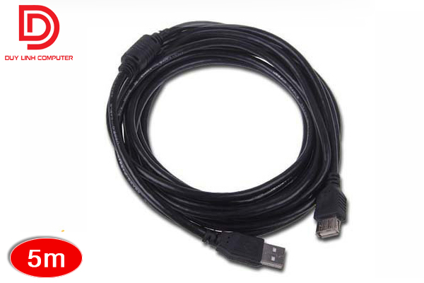 Dây nối dài USB 5m đen