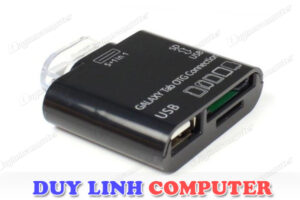 Đầu đọc thẻ USB sang SD Galaxy Tab OTG Connection 5 trong 1