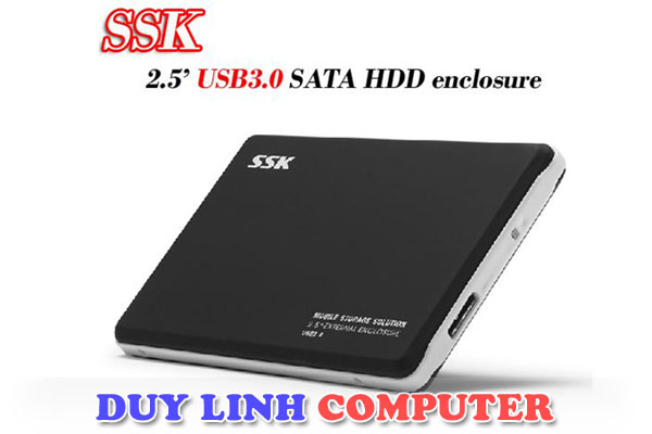 HDD Box 2.5 Sata chính hãng SSK HE-V300 chuẩn 3.0