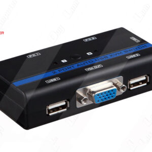 KVM Switch 2Port Auto USB+VGA chính hãng VIKI MT-262KL