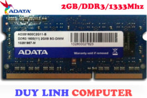 Ram Laptop ADATA 2GB/DDR3/1333mhz