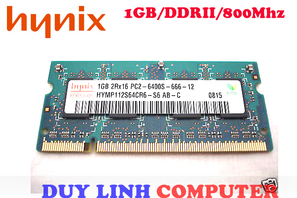 Ram Laptop Hynix 1G DDR2 BUS 800Mhz