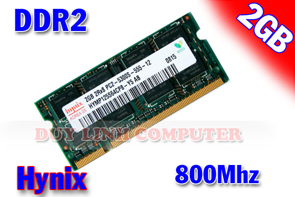 Ram Laptop Hynix DDR2/ 2gb Bus 800Mhz