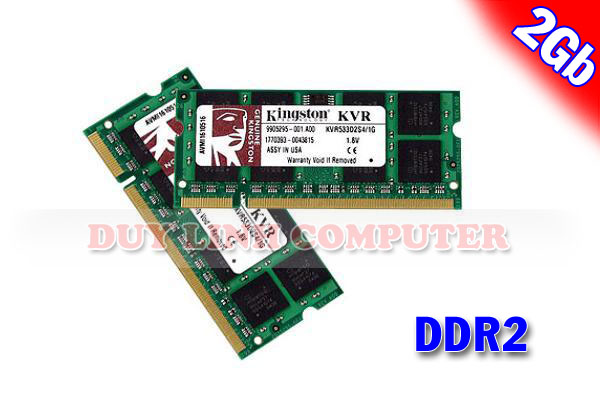 Ram laptop Kingston DDR2 / 2Gb Bus 800