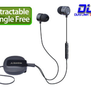 Tai nghe dây rút Avantree ADHF-TR506-BLK cao cấp có mic