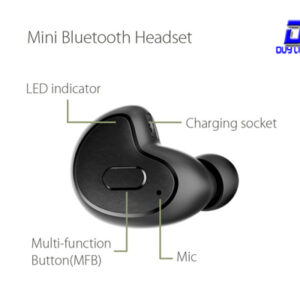 Tai nghe Mini Bluetooth 4.1 Headset Avantree BTHS-AH8M (A1859) GPS,kết nối 2 điện thoại