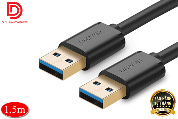 Ugreen 30149 - Cáp USB 3.0 hai đầu dương dài 1,5m chính hãng